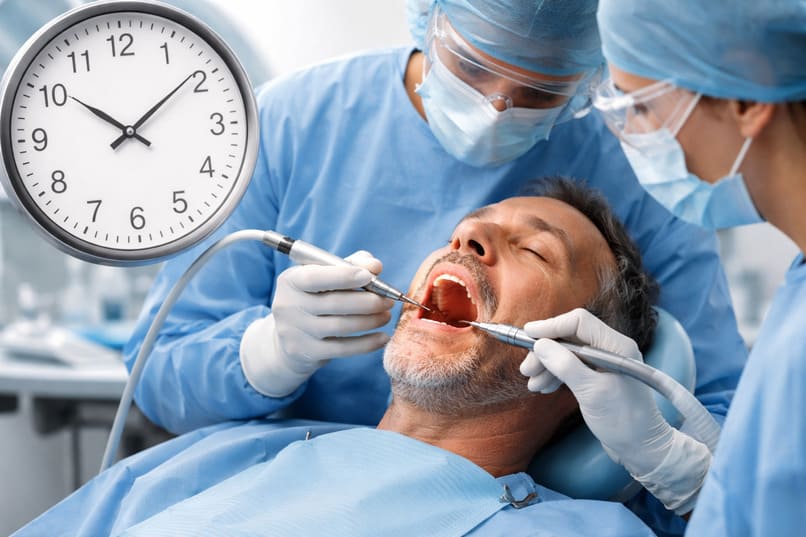 durata intervento implantologia dentale