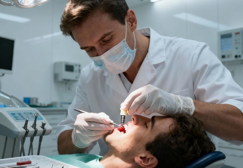impianto dentale per prevenire perdita ossea