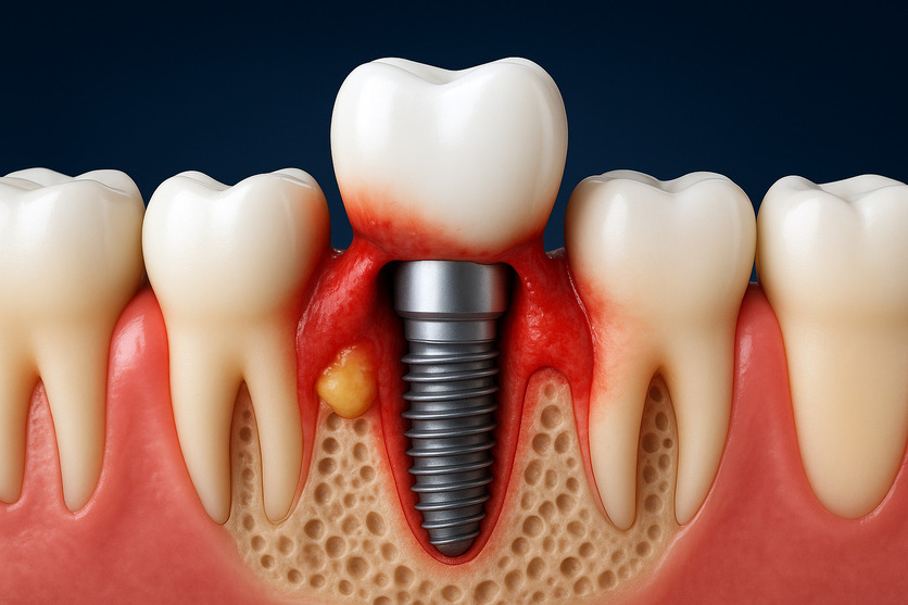 rigetto impianto dentale